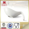 Wholesale fine royal porcelain china dinnerware, spoon shape turkish ceramics bowl